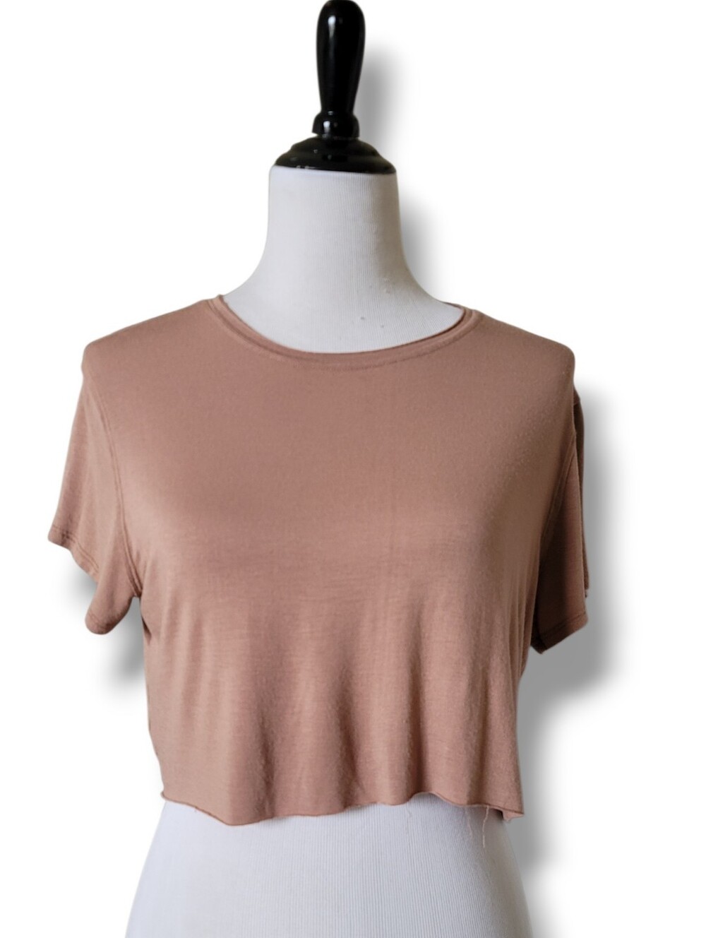 JOAH BROWN Boxy Cropped Tshirt M/L Tee
